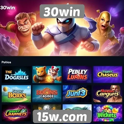 Jogos mais populares no site 30win