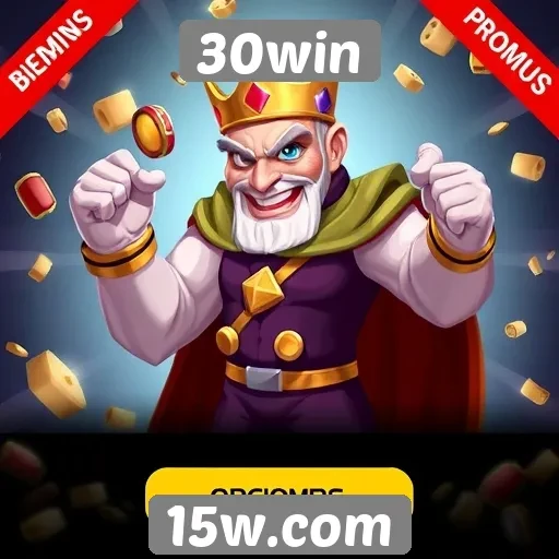 Promoções e bônus disponíveis no 30win